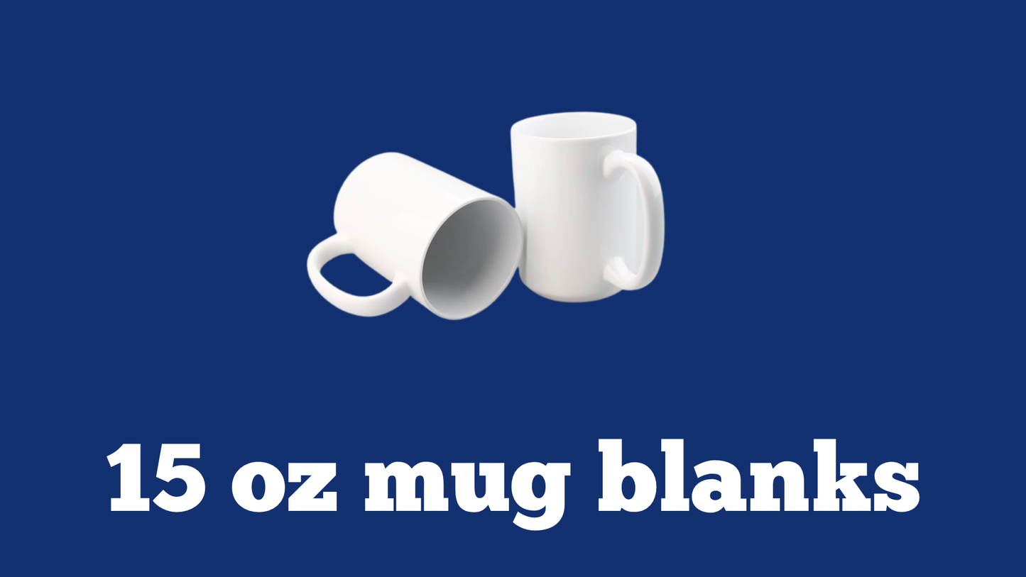 15oz Sublimation Mugs