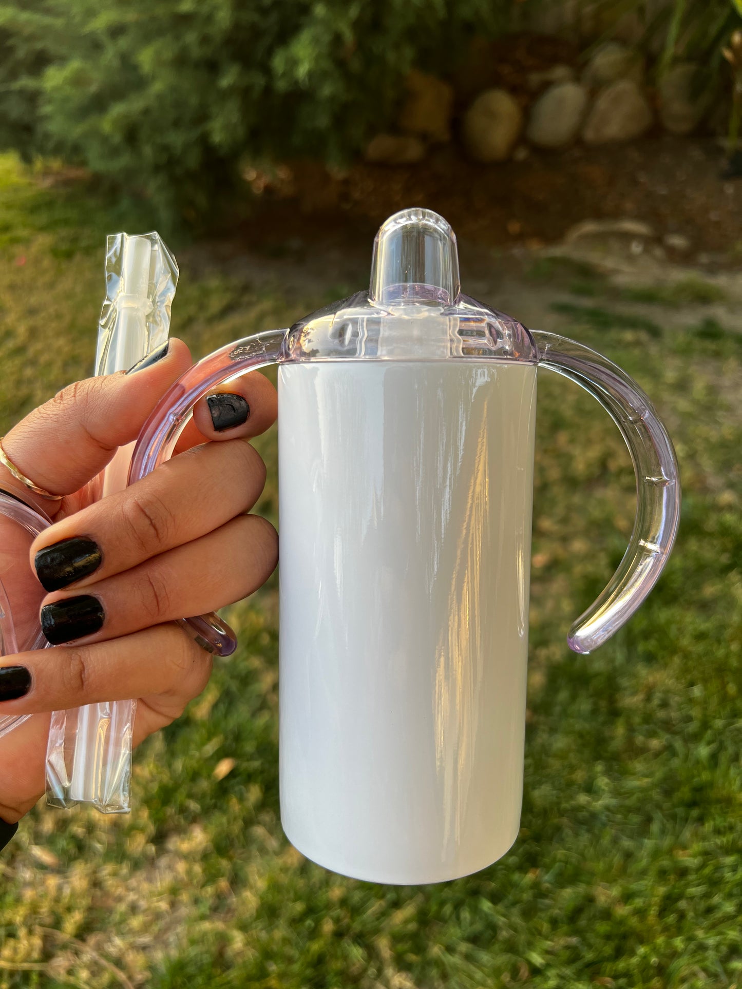 12 oz Sippy Cup with 2 Lids