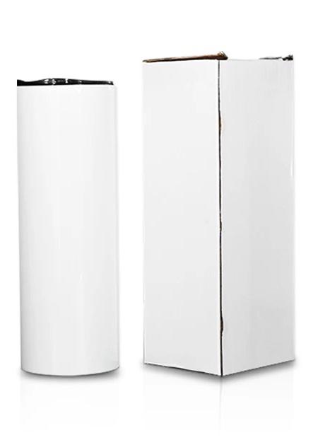 BULK PACK OF 4- 20 oz Skinny Sublimation Tumbler
