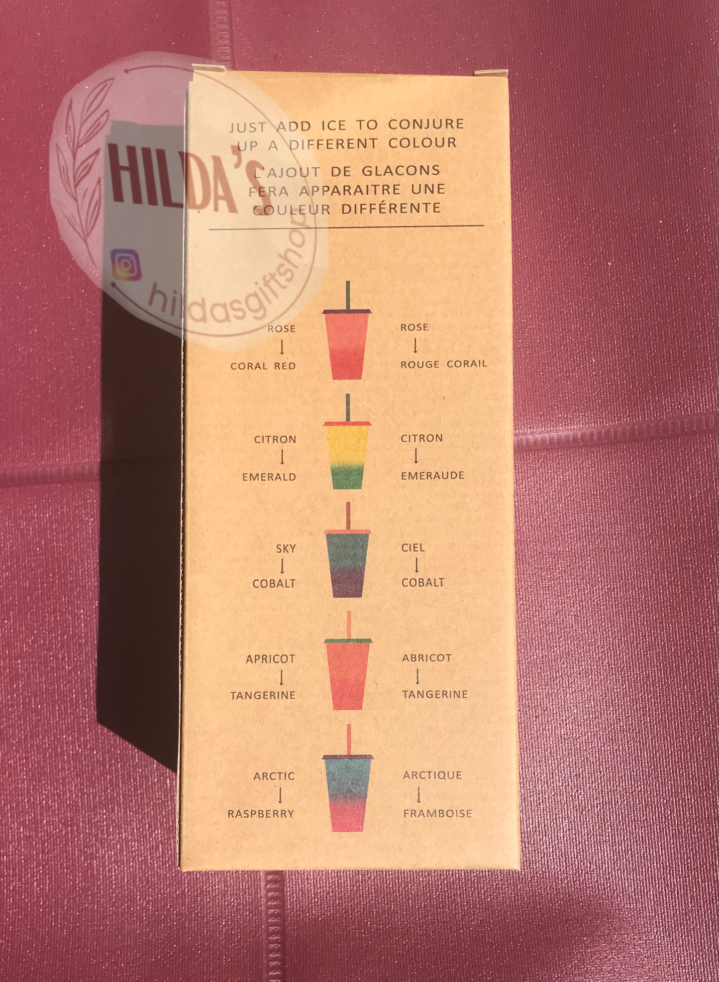 Color Changing Customizable Cold Cups