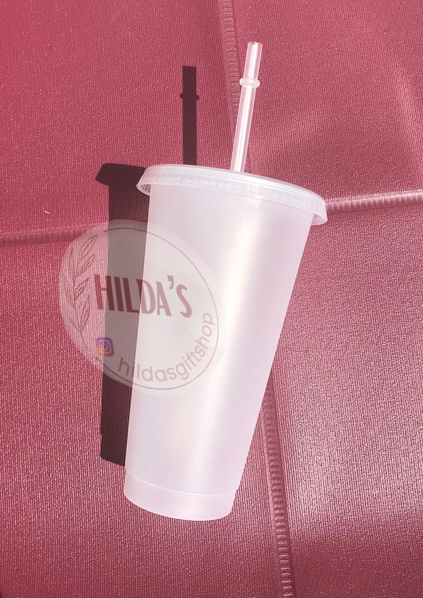 Customizable 24 Ounce Frosted Cold Cups