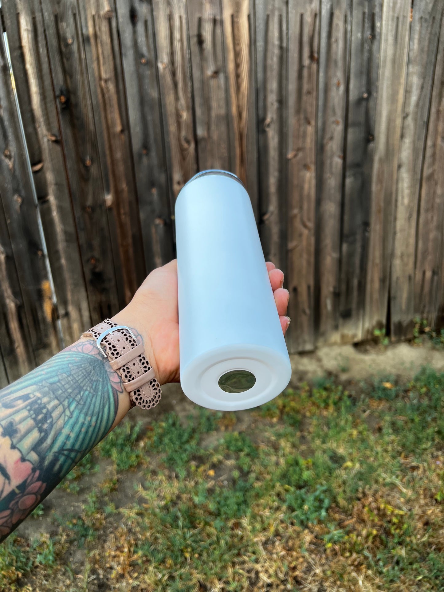 MATTE White 20oz Sublimation Ready Tumbler