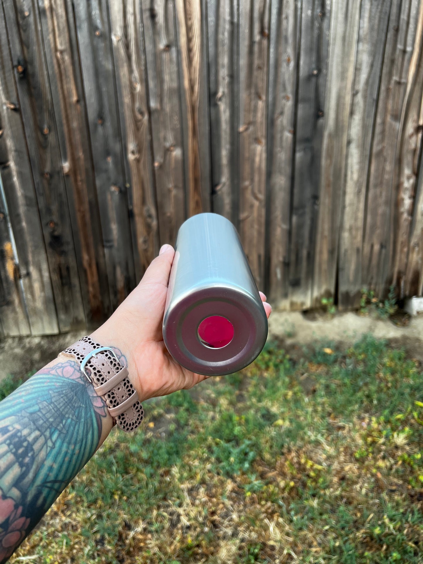 Stainless Steel/silver 20oz skinny Tumbler