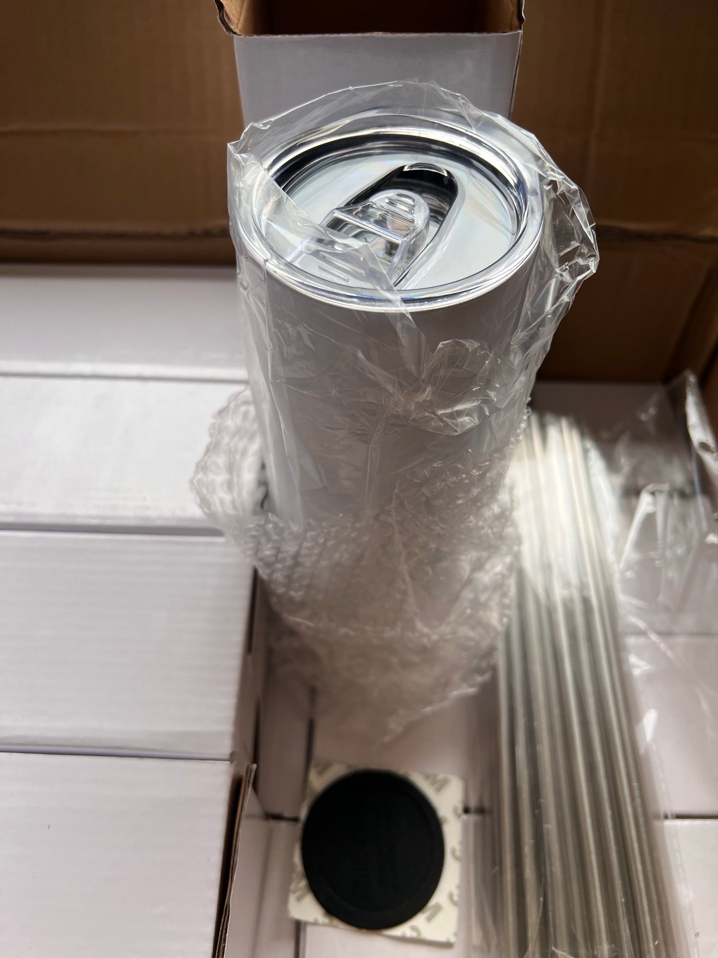 BULK PACK OF 4- 20 oz Skinny Sublimation Tumbler