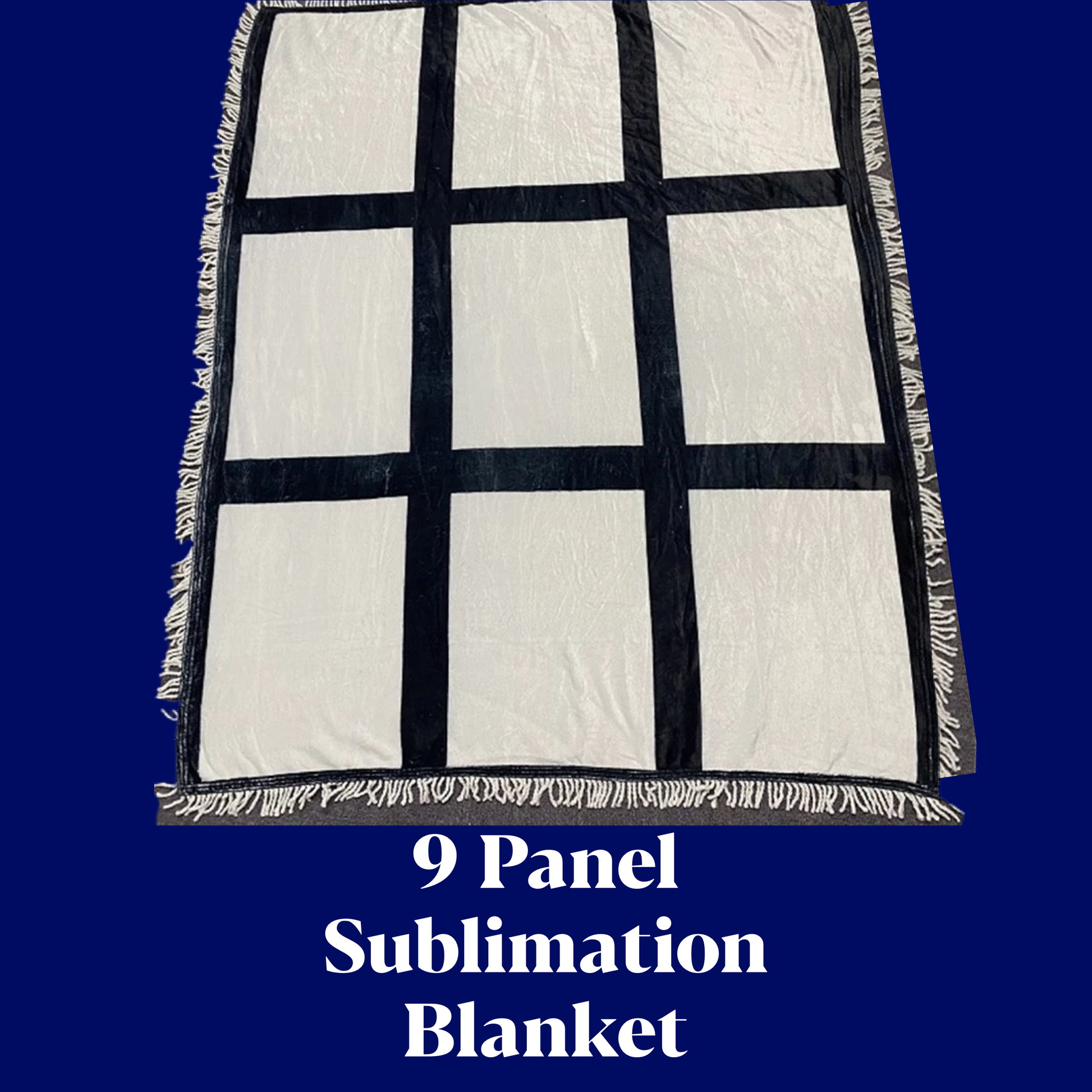 Sublimated Memory Blanket Memorial Blanket Panel Sublimation Blanket 